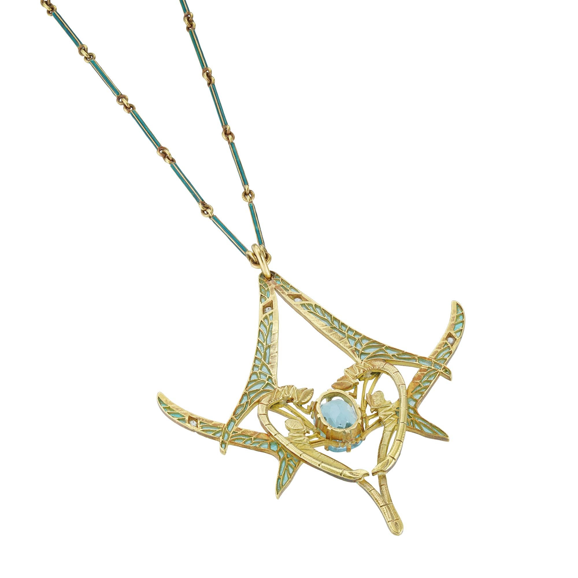 lalique dragonfly necklace