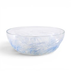 Cuenco de cristal opalescente «Calypso» de René Lalique, estilo Art Déco
