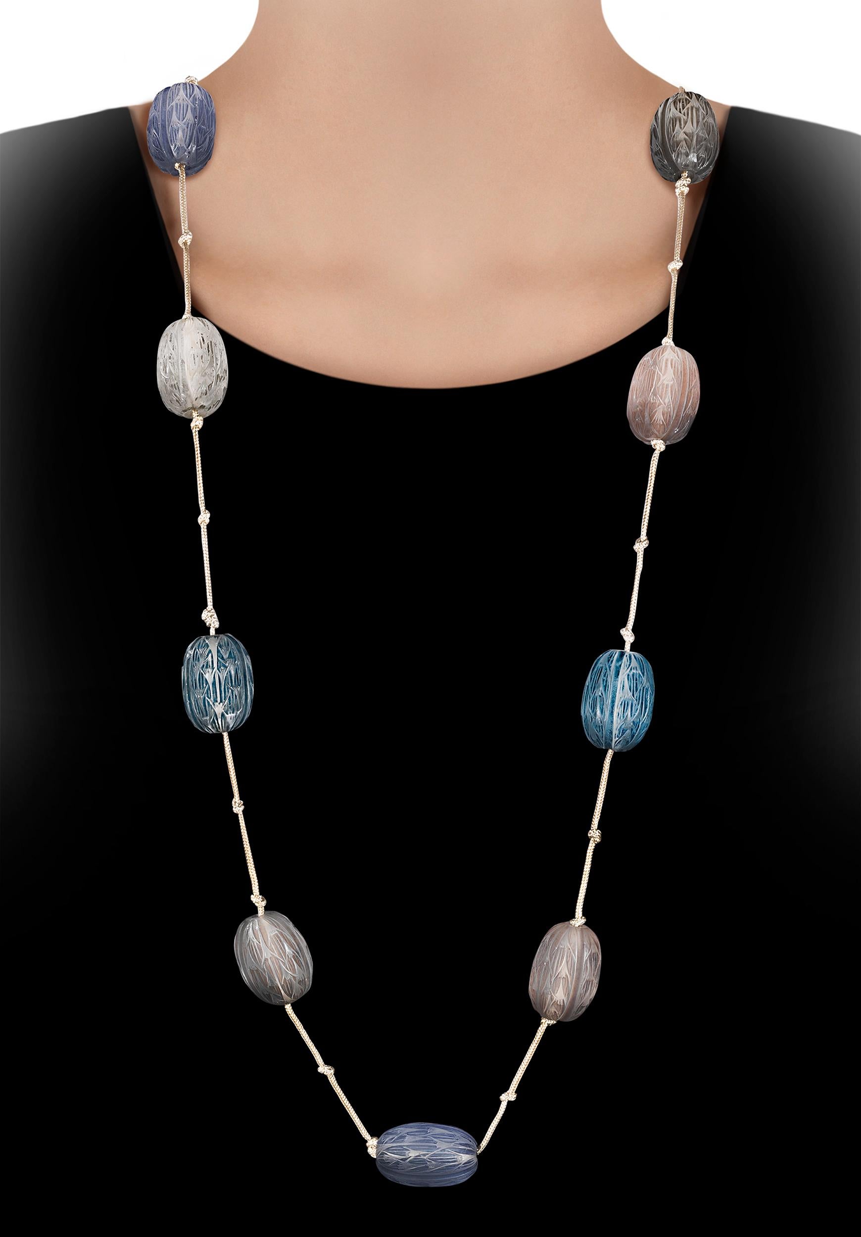 lalique crystal necklace