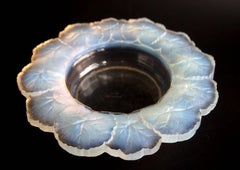 Rene Lalique French Art Deco Opal Glass Honfleur Bowl