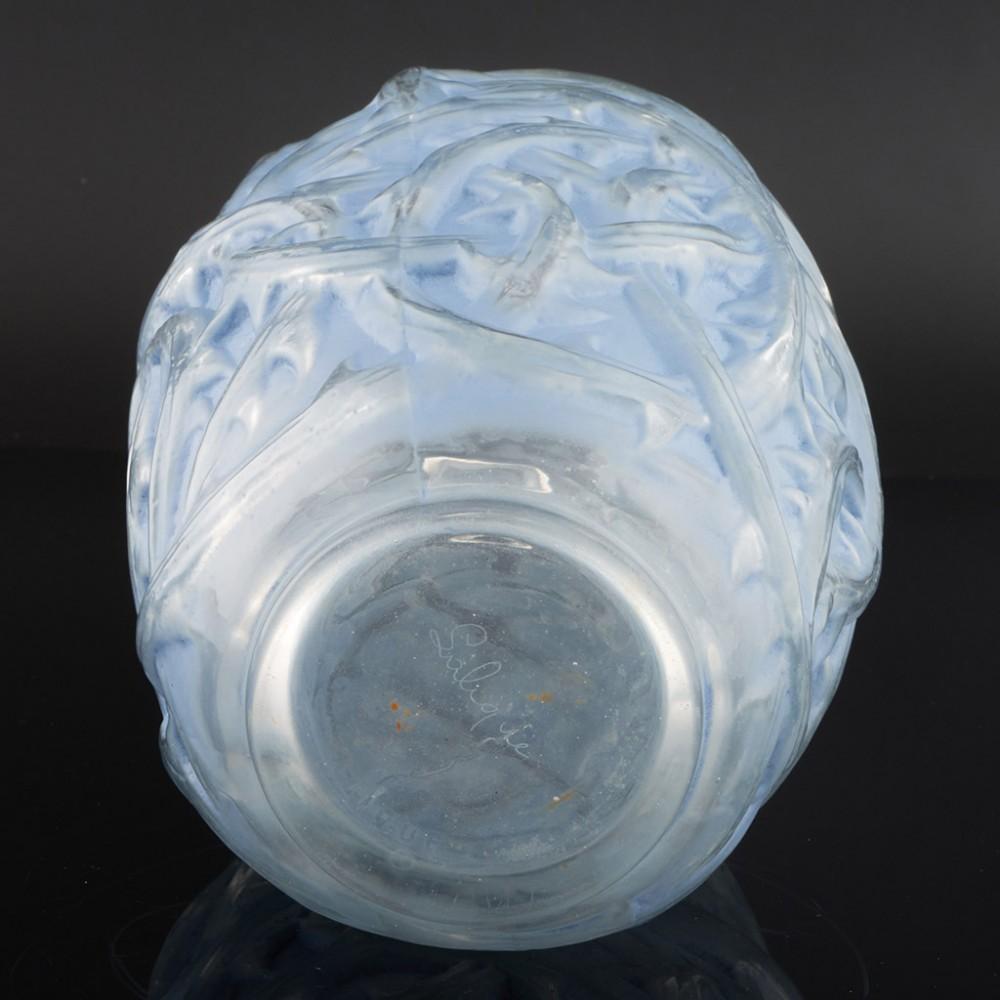 20th Century Rene Lalique Art Deco Ronces Vase 