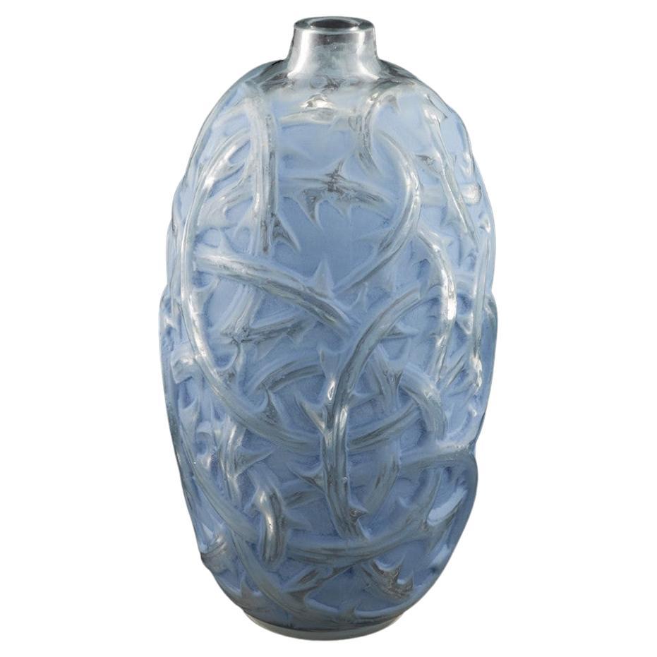 Rene Lalique Art Deco Ronces Vase 