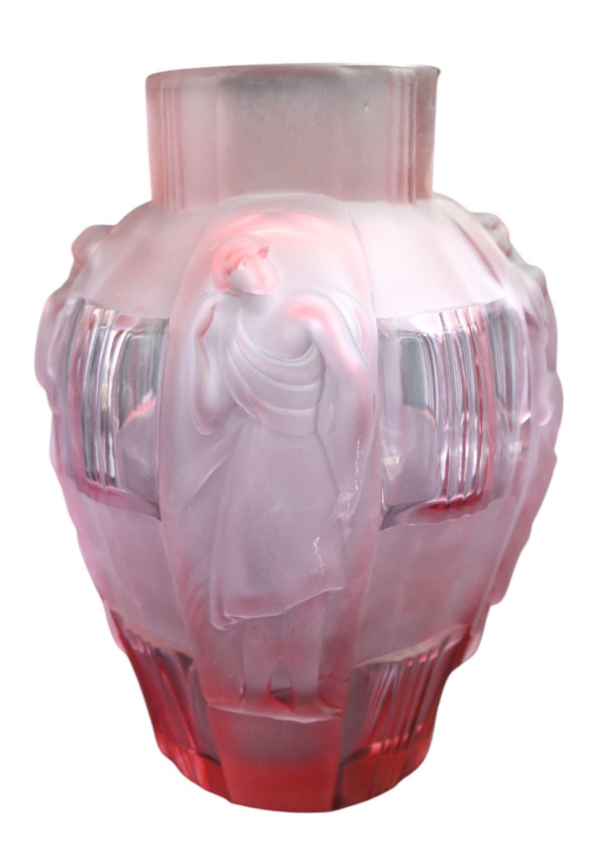 Art Déco Vaso Art Deco di Rene Lalique in vendita