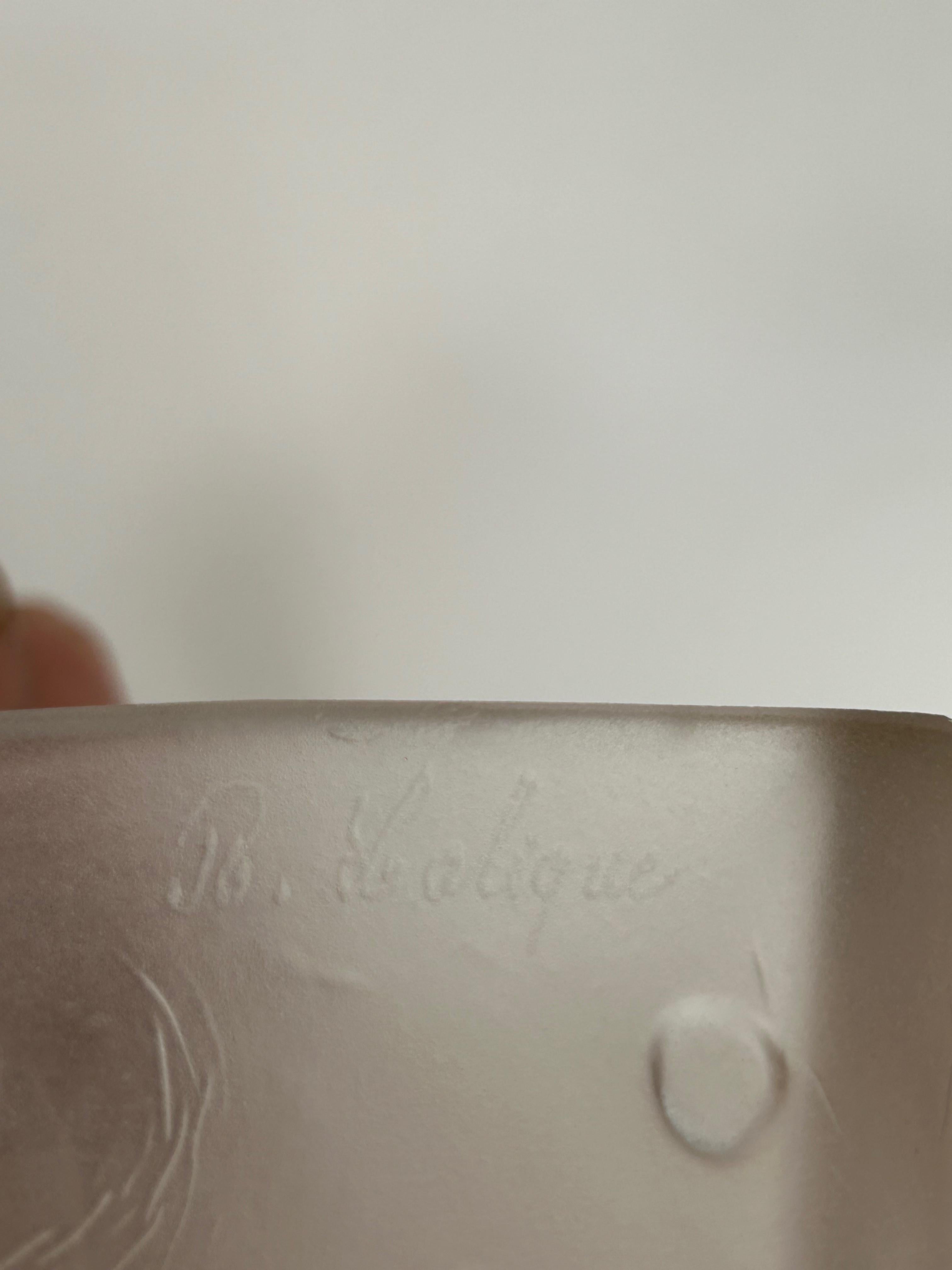Lámpara de pared Art Déco René Lalique Modelo Fougère Bronce en venta
