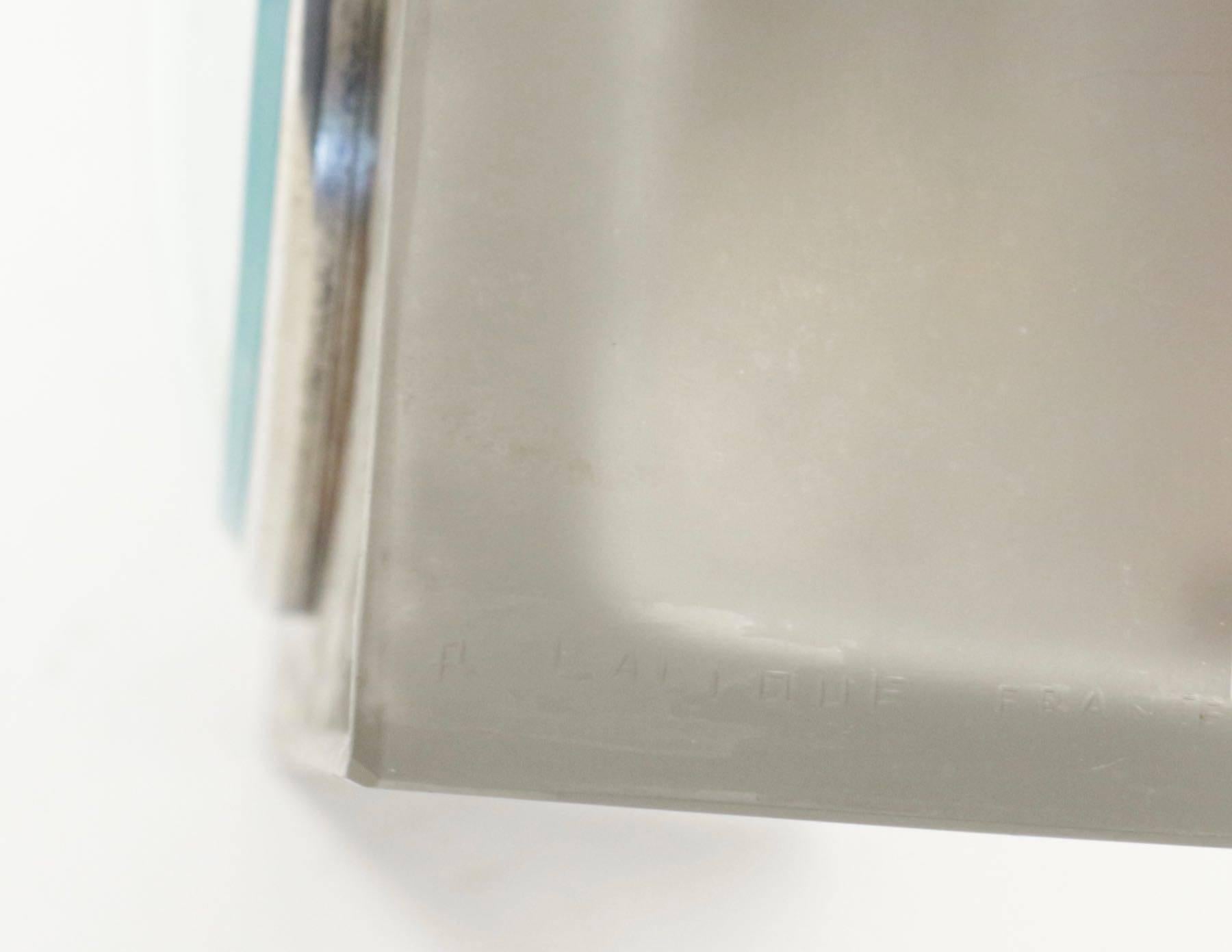 Art Deco René Lalique & ATO Pendule Borne 