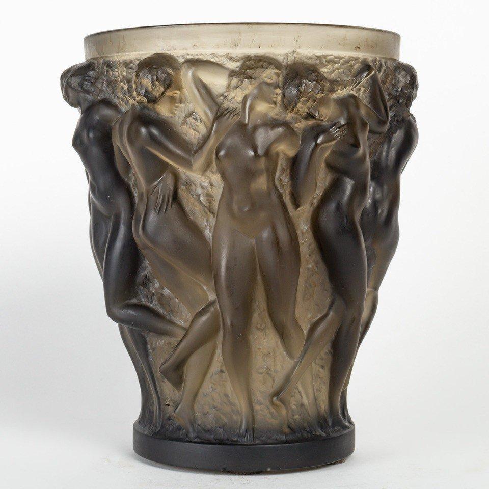 20th Century René Lalique: Bacchantes vase, circa 1927 For Sale