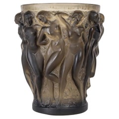 René Lalique : Vase Bacchantes, vers 1927