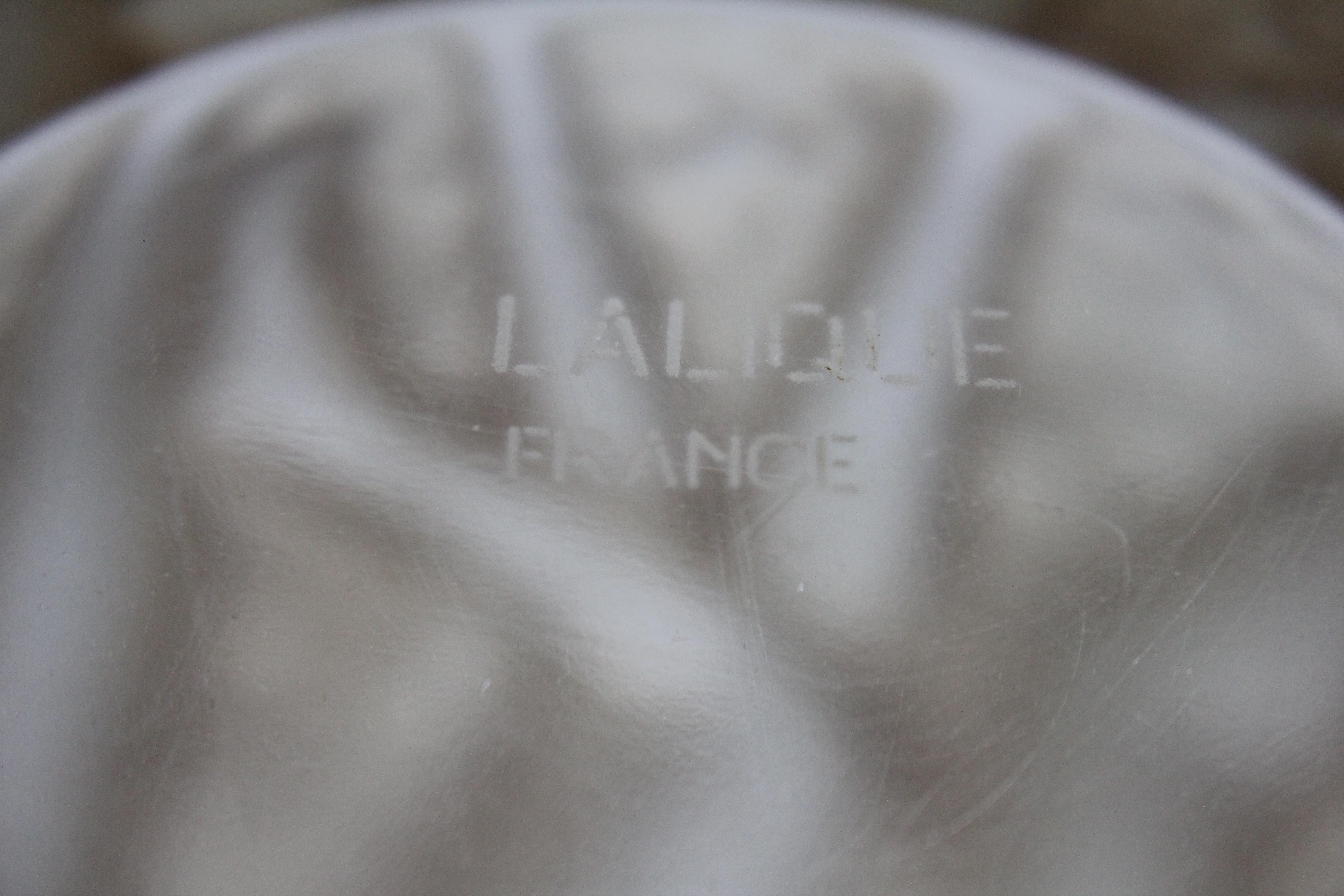 René Lalique Bacchantes Vase, Sepia Stained 9