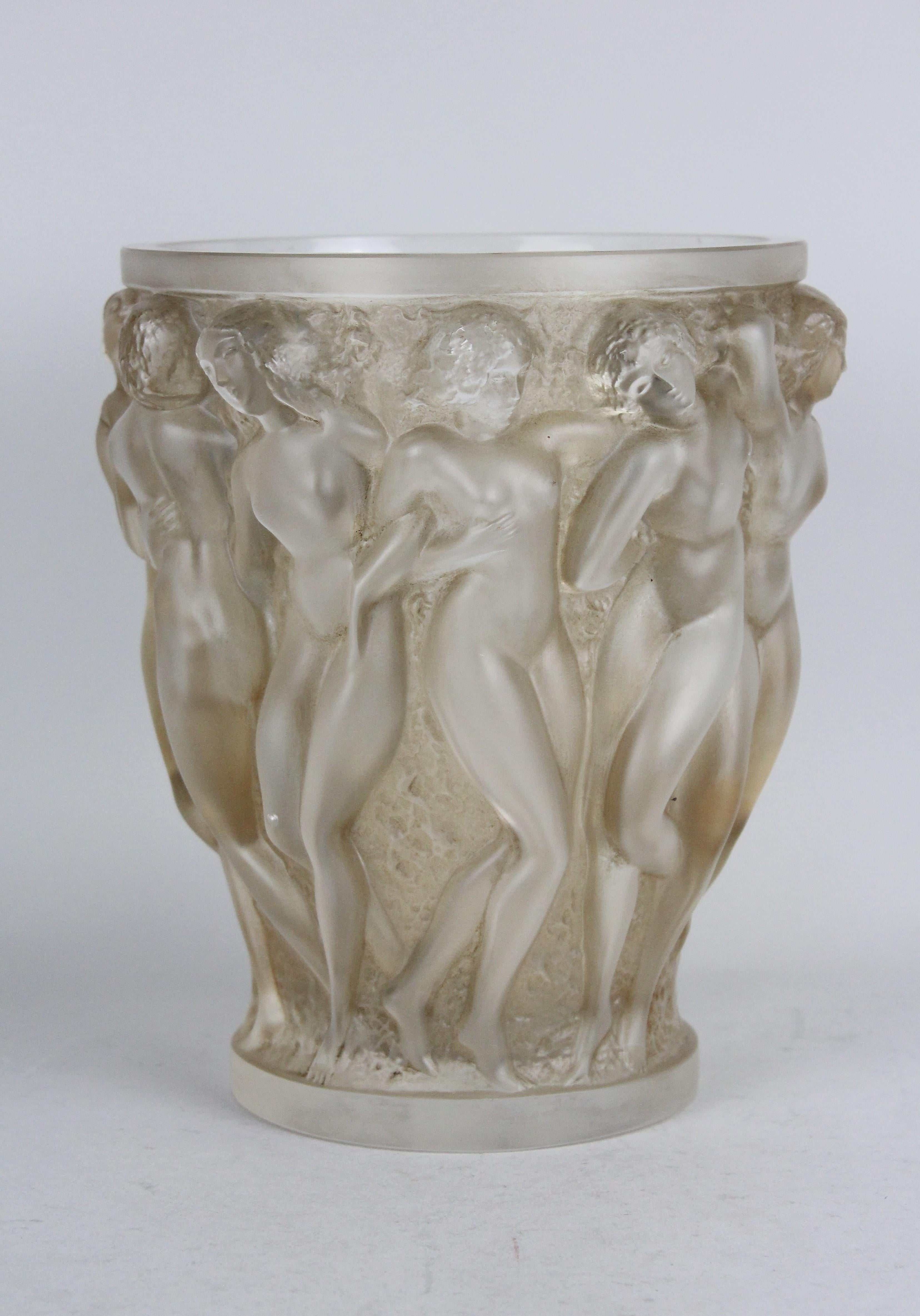 vase lalique bacchantes occasion