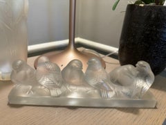 René Lalique - Bar Group of Six Sparrows, 1933