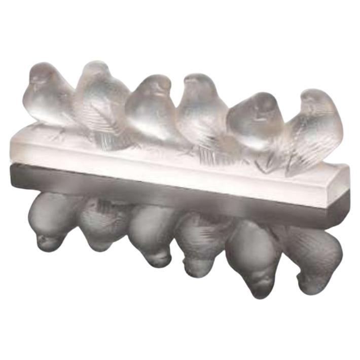 René Lalique - Grupo de bar de seis gorriones, 1933 en venta