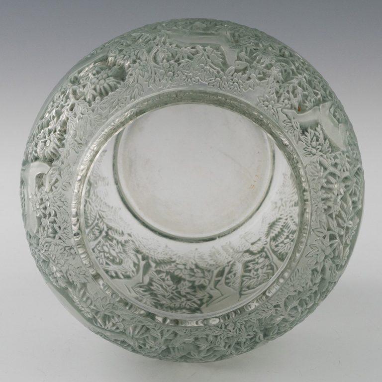 Rene Lalique Vaso Biches Marilhac 1082 Disegnato nel 1932 in vendita 2