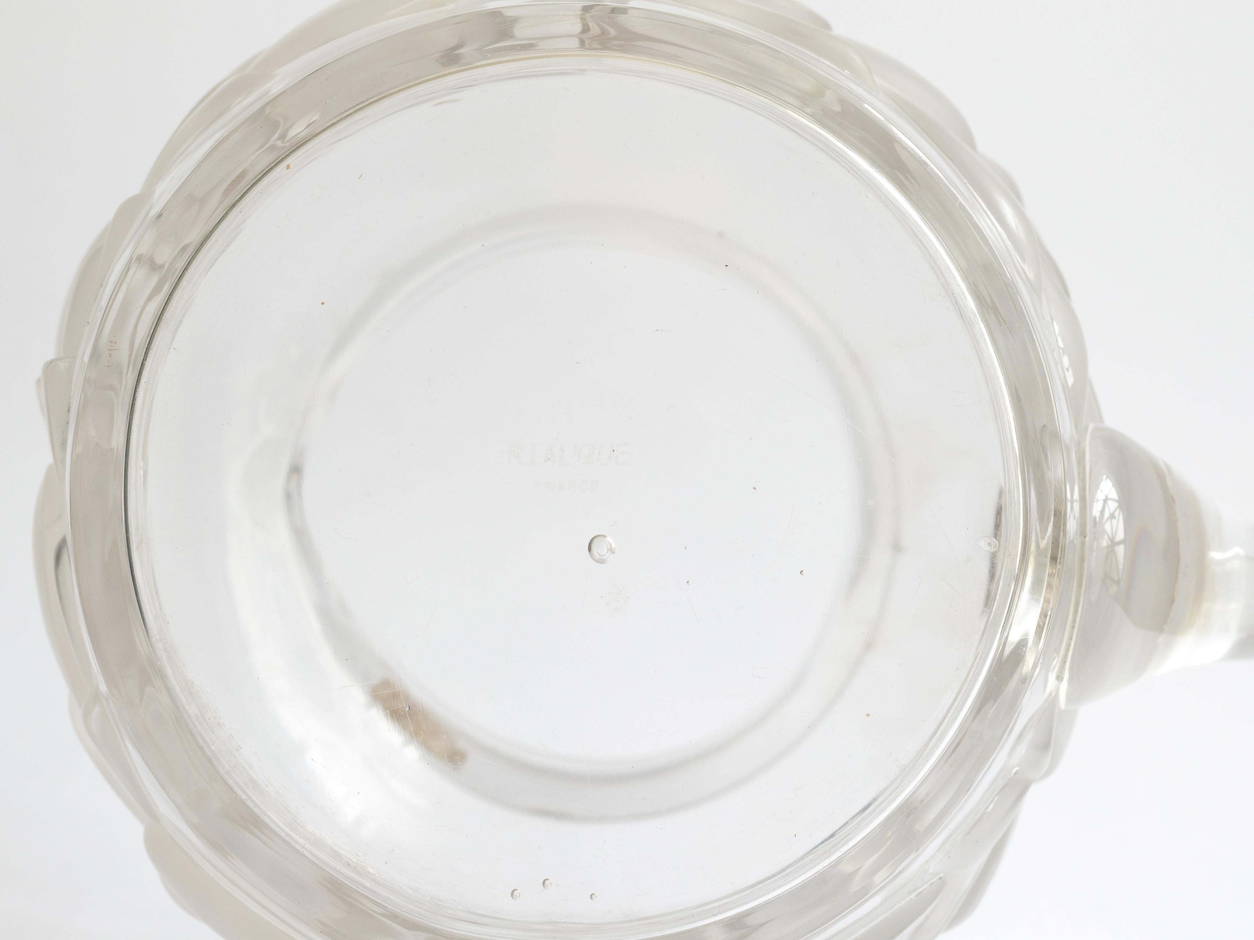 René Lalique Blidah Pitcher, 1930s For Sale 3