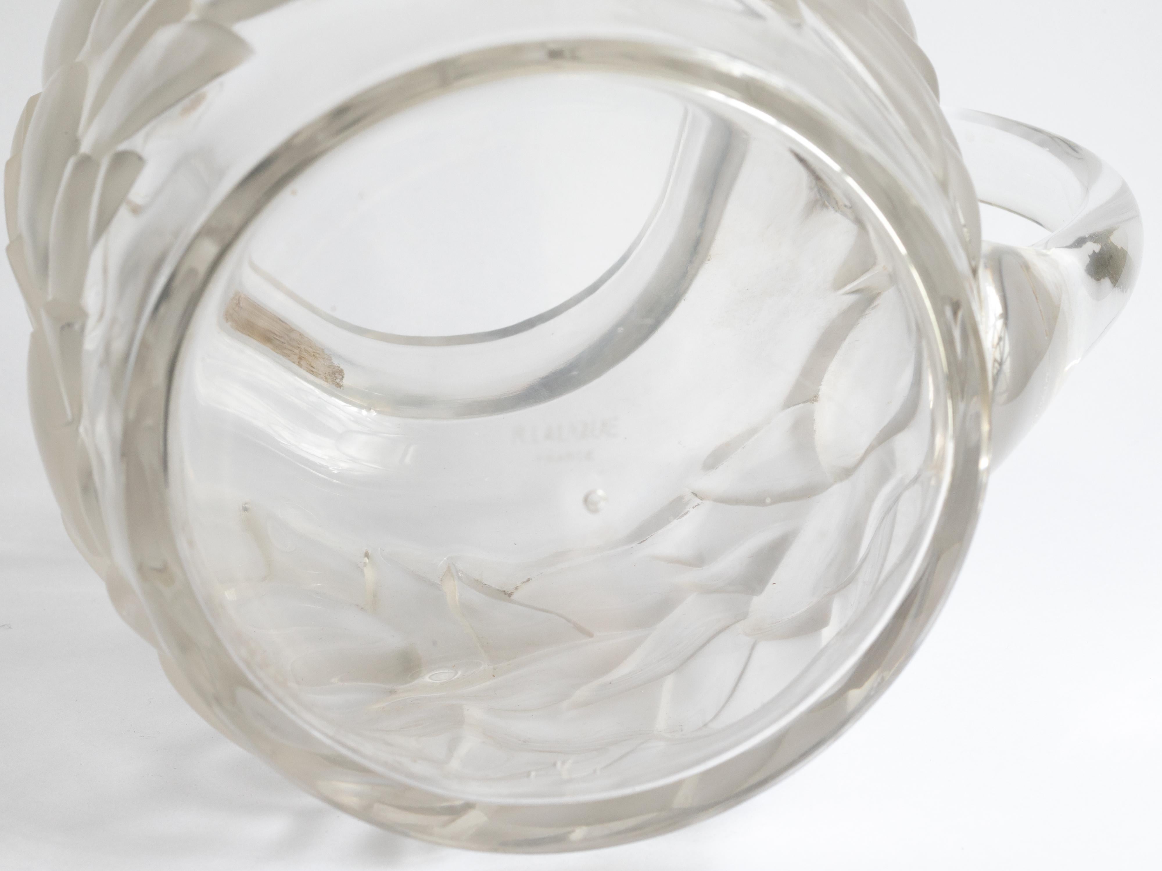 René Lalique Blidah Pitcher, 1930s For Sale 2