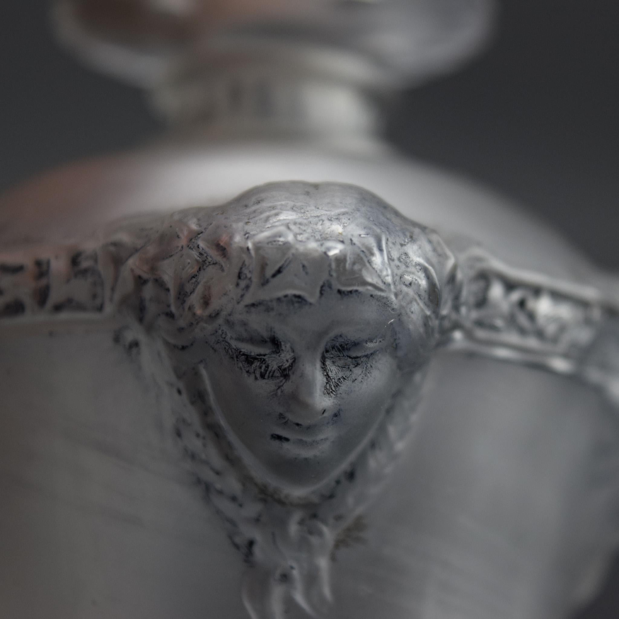 Early 20th Century Rene Lalique Bouquet de faunes perfume bottle C1925
