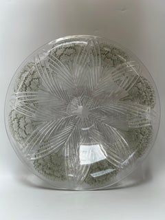 René Lalique Schale Teller Schale Oeillets Nelken Erstellt in 1932
