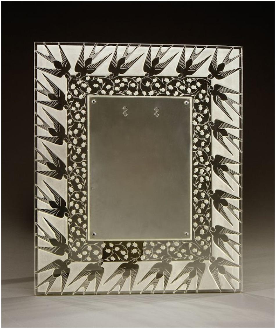 French Rene Lalique: Cadre or Frame 