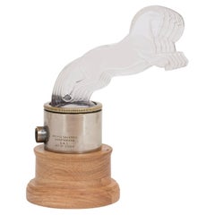 Antique Rene Lalique Car Mascot Cinq Chevaux 1122