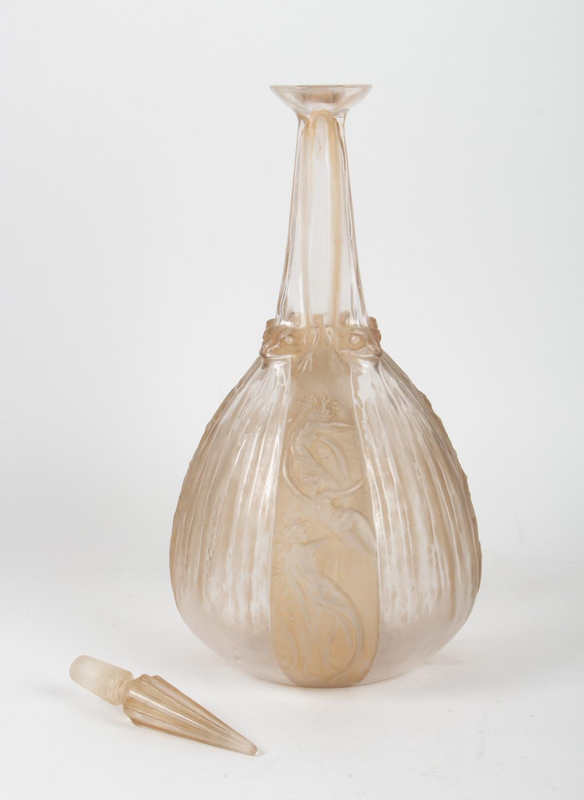 Blown Glass René Lalique, Carafe 