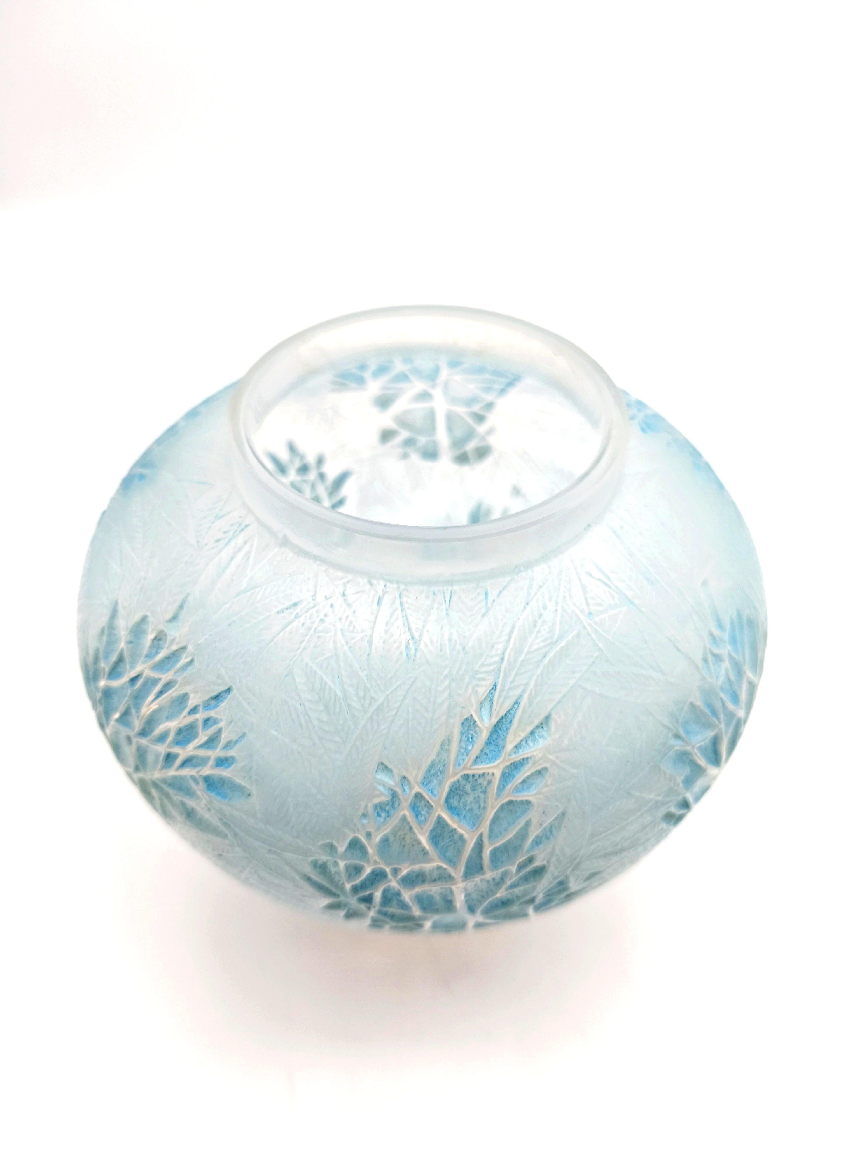 Jarrón art déco opalescente 