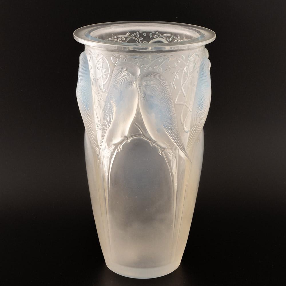Vaso Ceylan di Rene Lalique disegnato nel 1924 - Marcilhac 905 In condizioni buone a Tunbridge Wells, GB