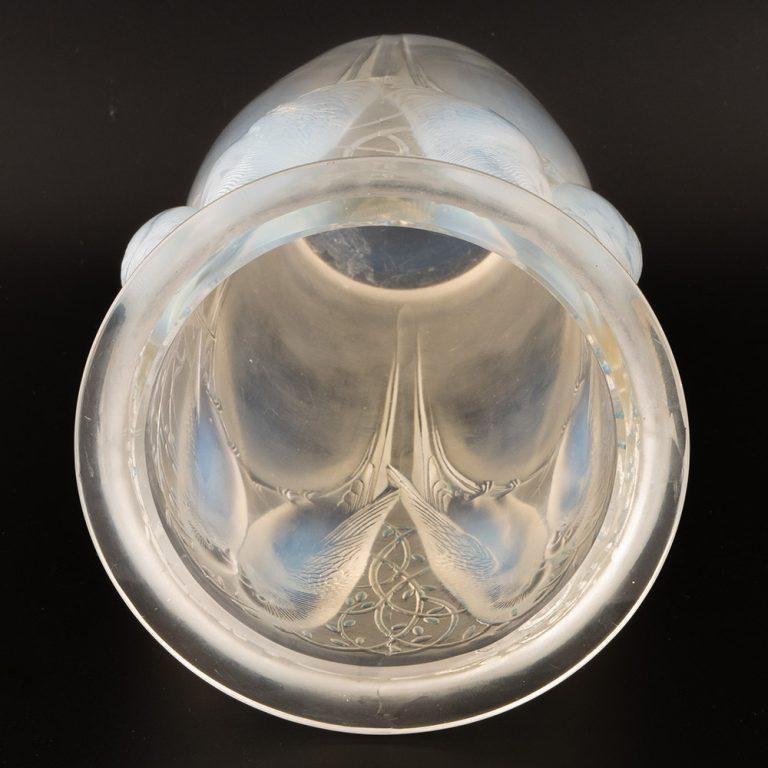 Vaso Ceylan di Rene Lalique disegnato nel 1924 - Marcilhac 905 1