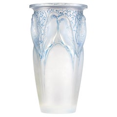 Vintage René Lalique Ceylan Vase