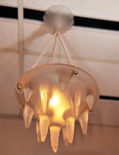 René Lalique Chandelier "Stalactites"