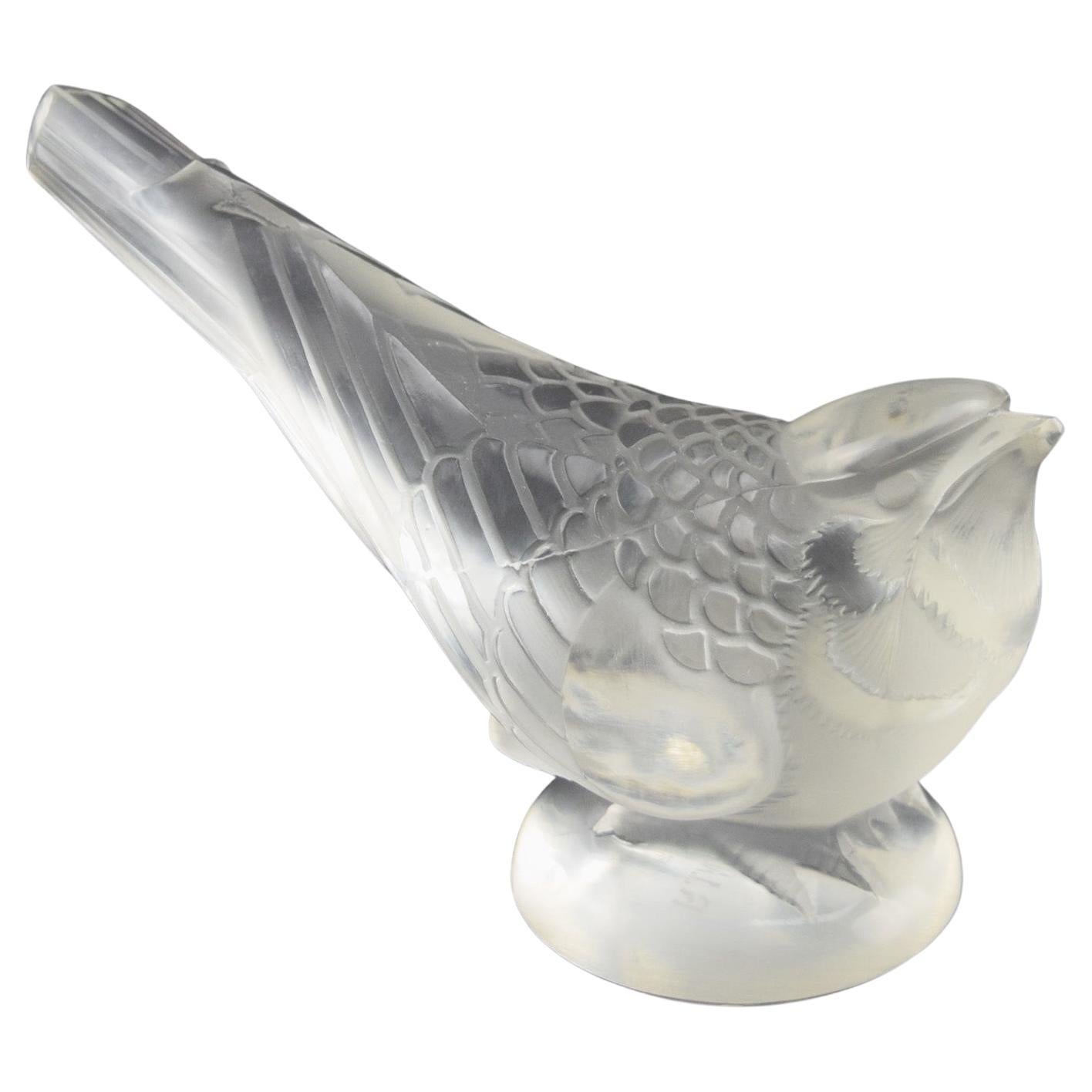 Pisapapeles Chardonneret Hardi Jilguero René Lalique C1931