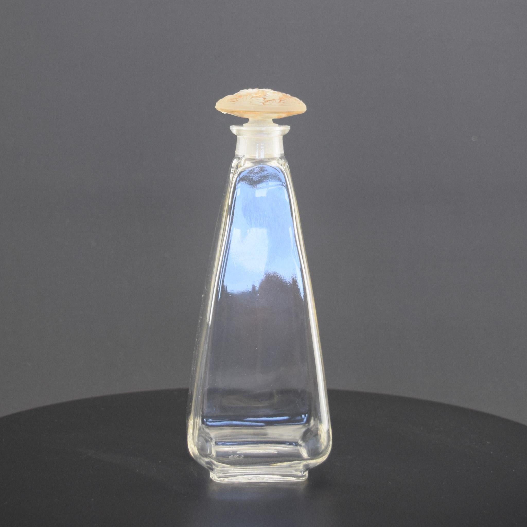 Frasco de perfume Rene Lalique Claire Art Nouveau