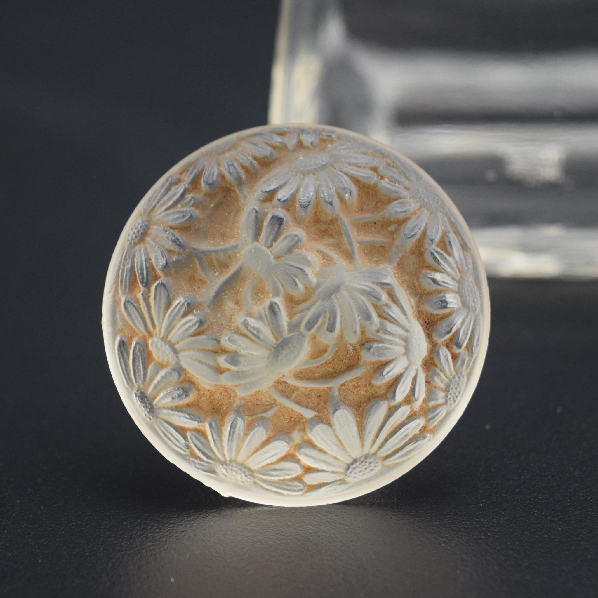 Frasco de perfume Rene Lalique Claire principios del siglo XX