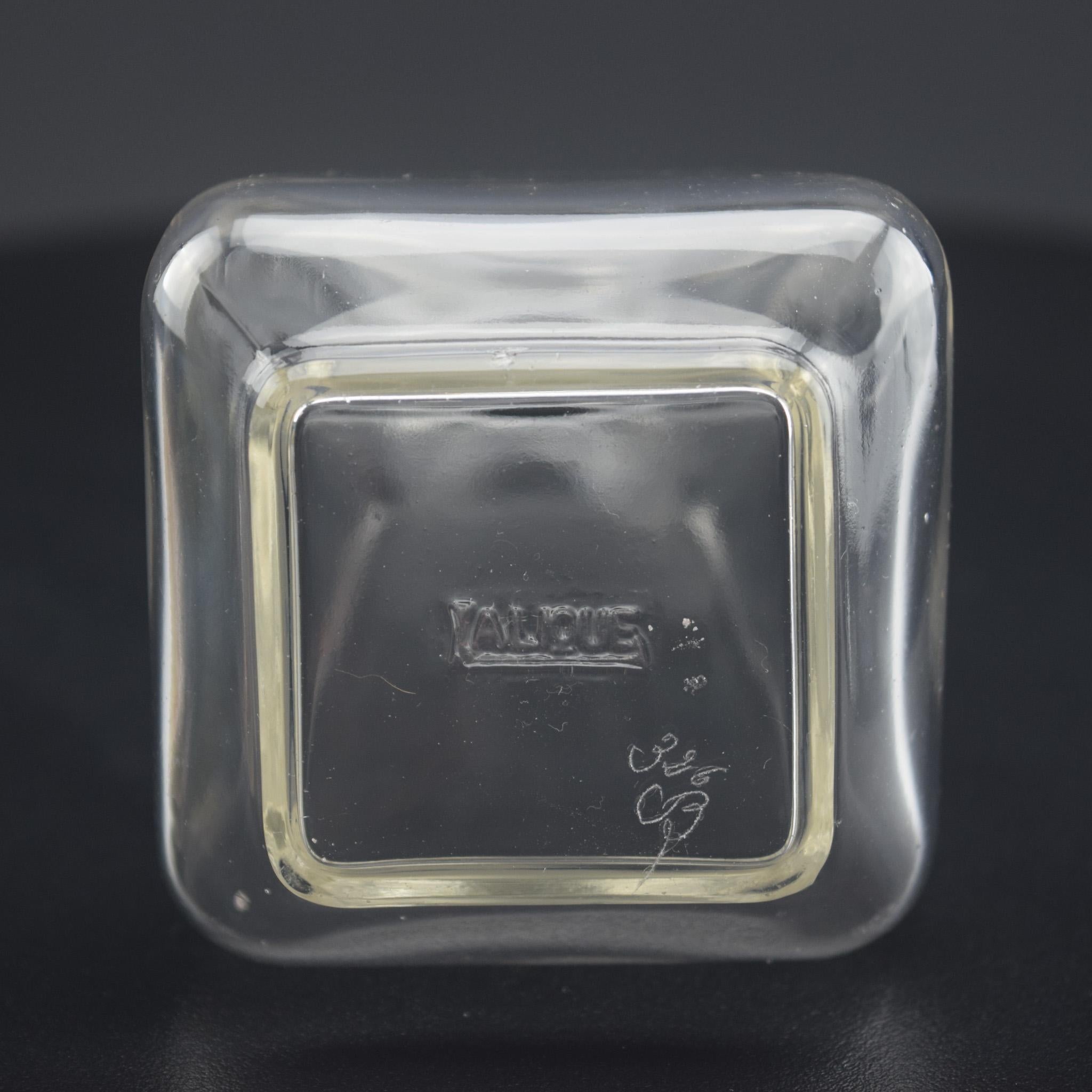 Frasco de perfume Rene Lalique Claire Vidrio