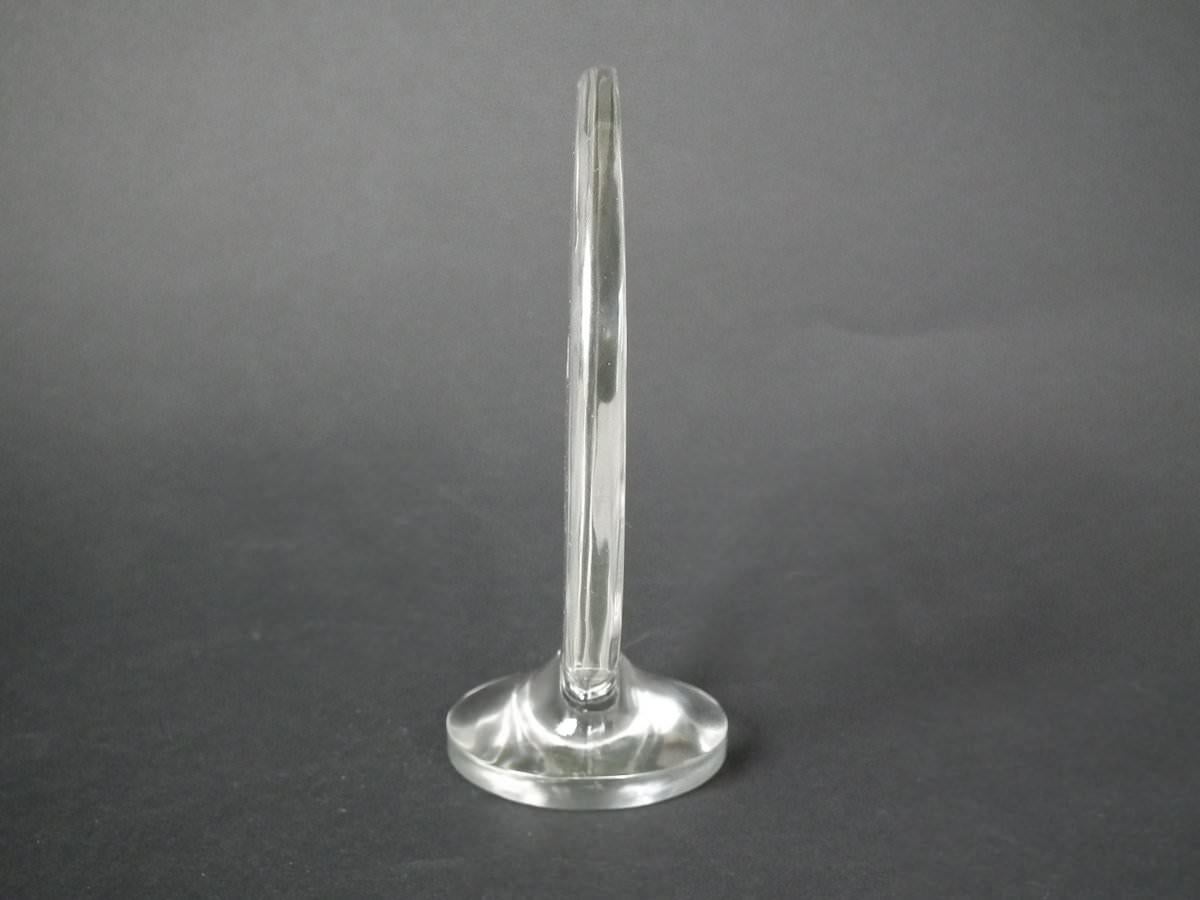 French Rene Lalique Clear Glass 'Archer' Mascot