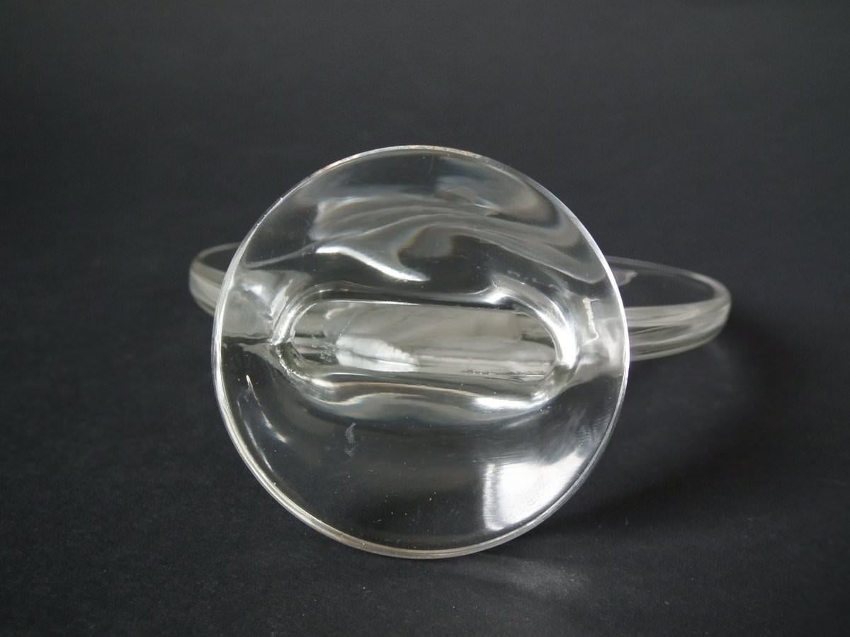 Pressed Rene Lalique Clear Glass 'Archer' Mascot