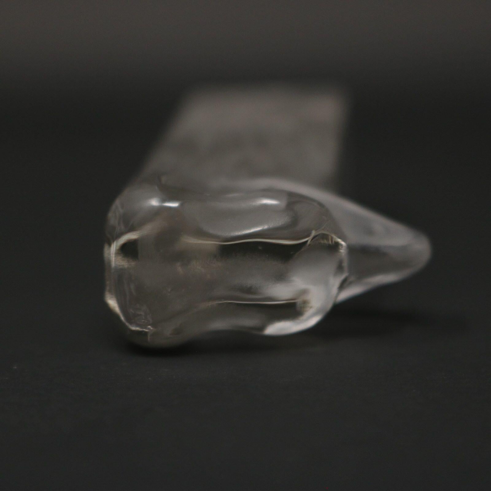 Rene Lalique Clear Glass Tete D'aigle Cachet 5