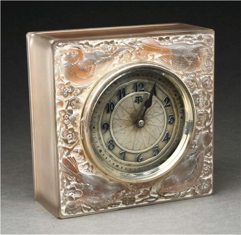 Rene Lalique clock 
