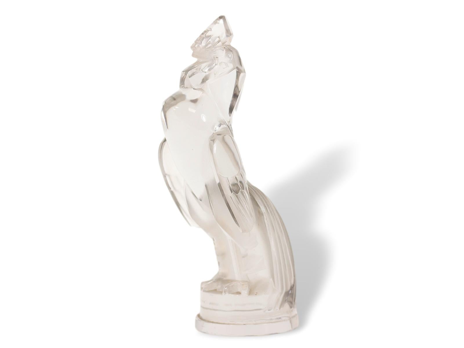 Rene Lalique Coq Houdan Car Mascot In Good Condition For Sale In Northampton, GB