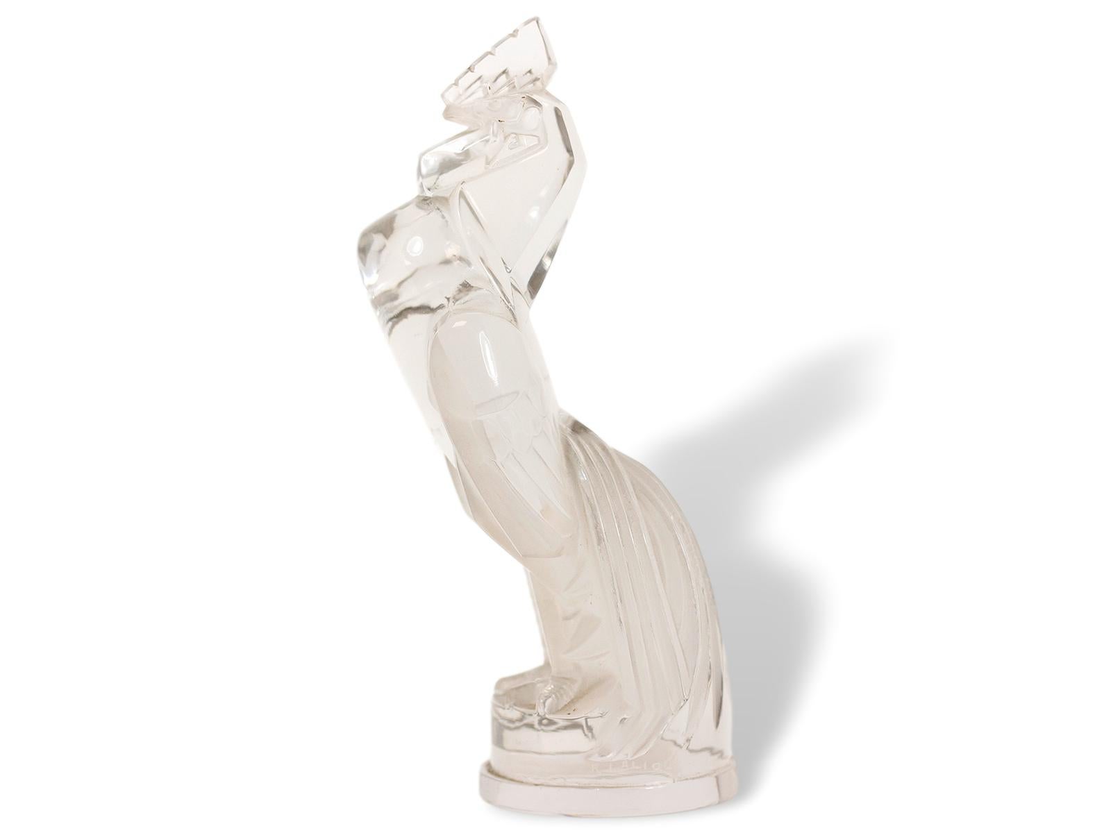 20th Century Rene Lalique Coq Houdan Car Mascot For Sale