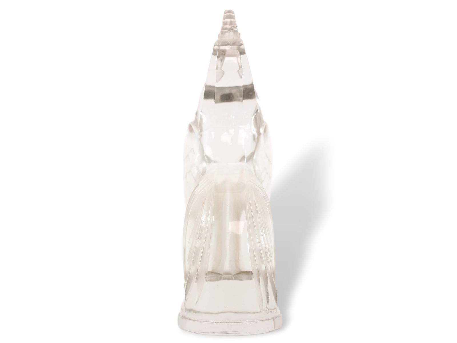 Rene Lalique Coq Houdan Car Mascot For Sale 1
