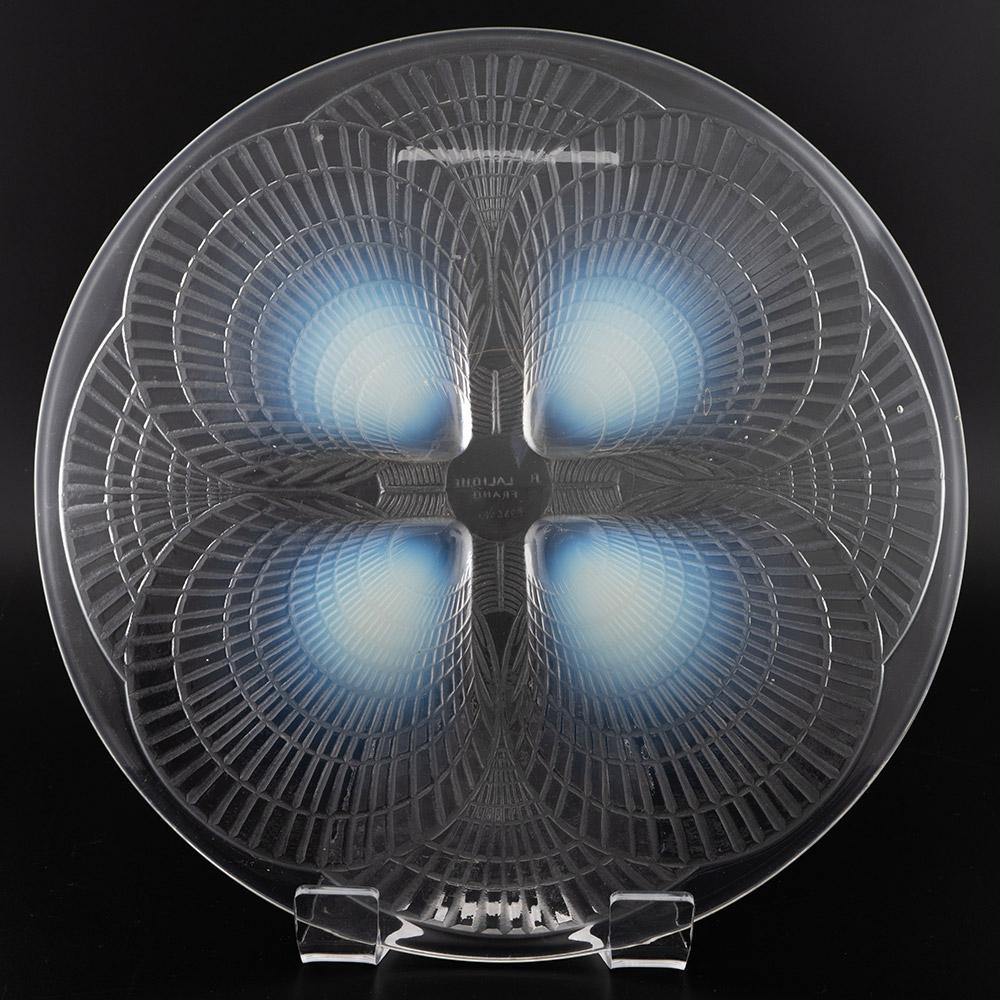 Francese Rene Lalique Coquilles No1 Piatto disegnato 1924 Marcilhac 3009 in vendita