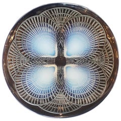 Vintage René Lalique Coquilles No.3 Opalescent Glass Plate