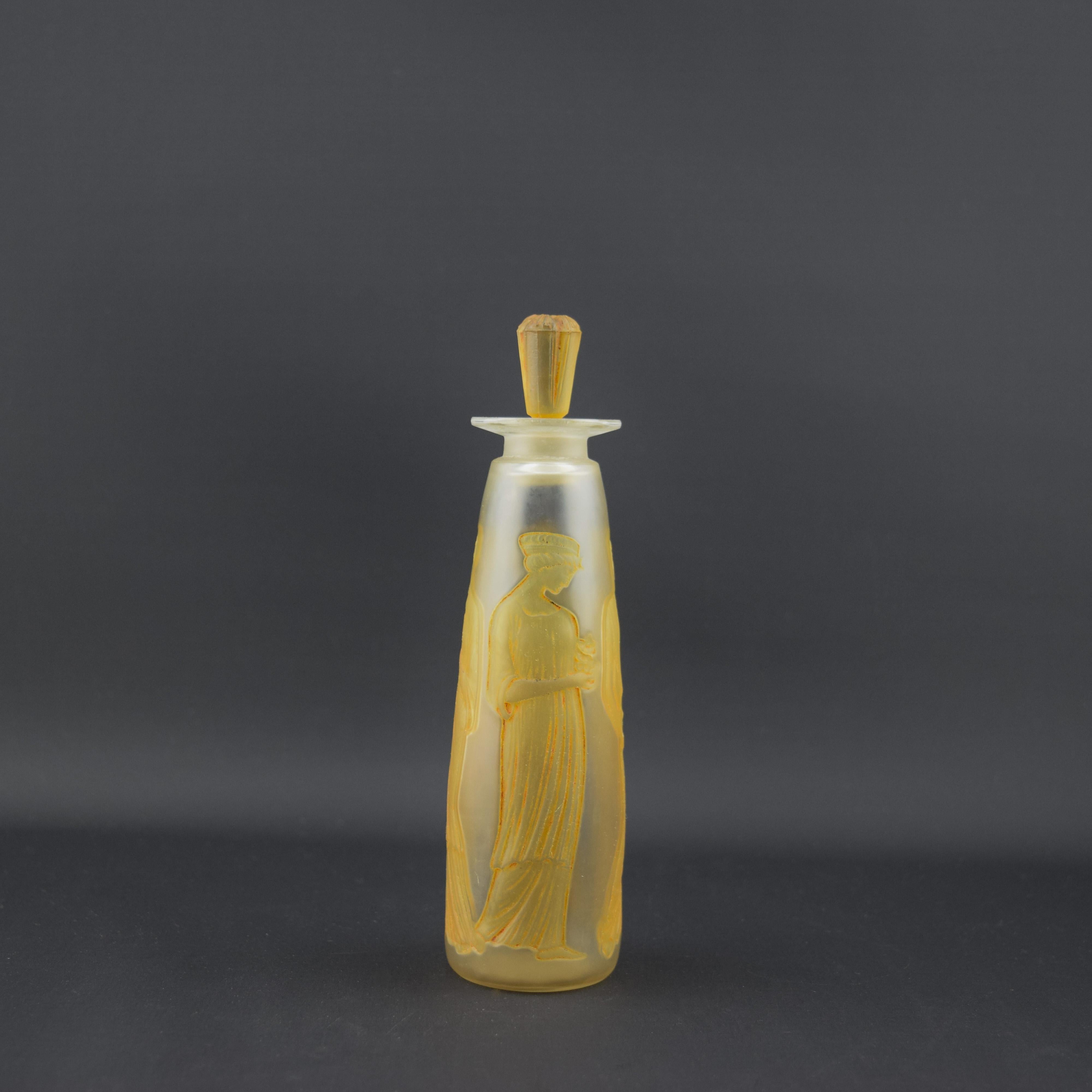 Rene Lalique Coty Ambre Antique profumo C1910 In condizioni buone in vendita a Devon, GB