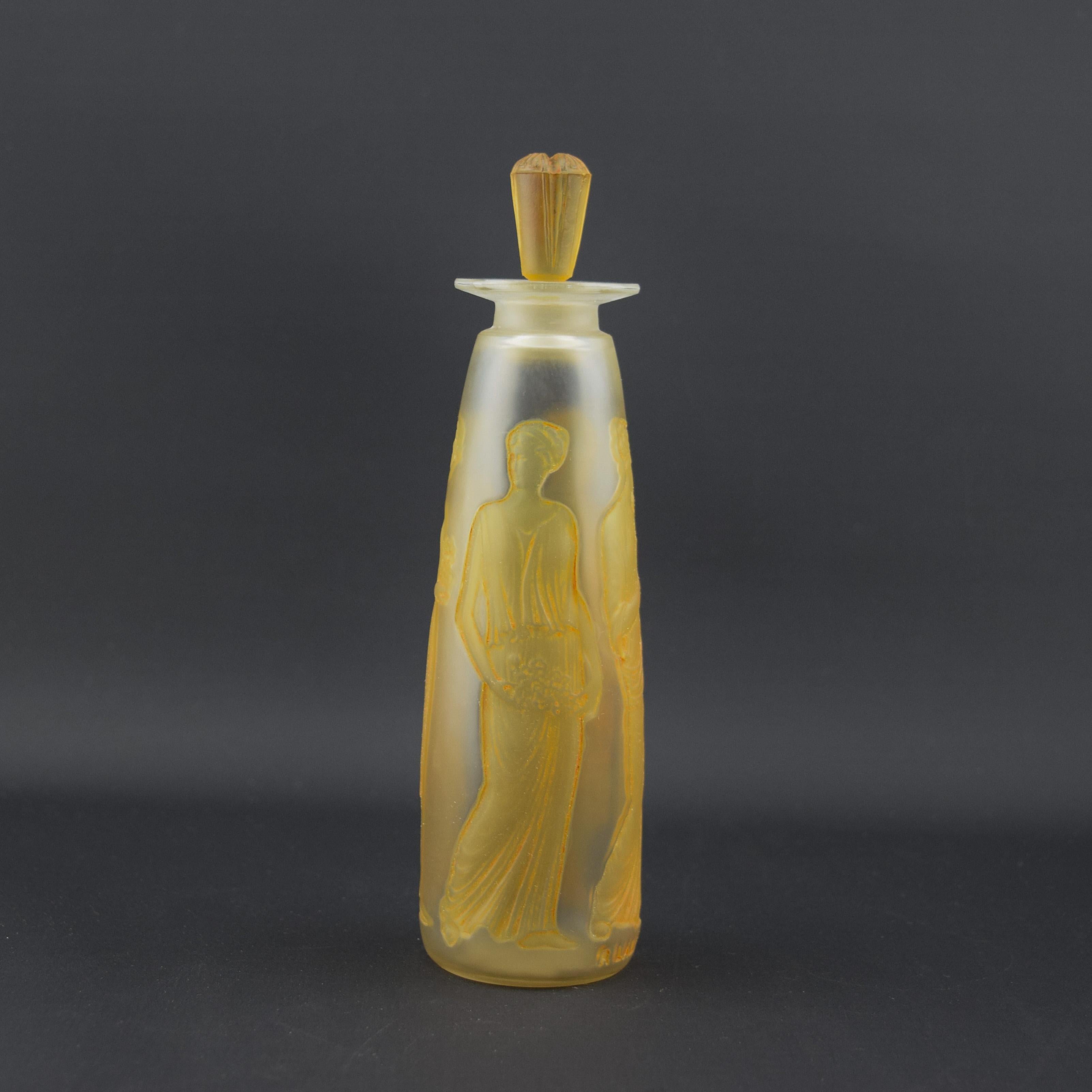 Inizio XX secolo Rene Lalique Coty Ambre Antique profumo C1910 in vendita