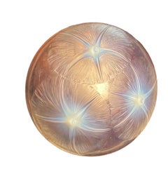 Rene Lalique Crystal Volubilis Flowers Bowl