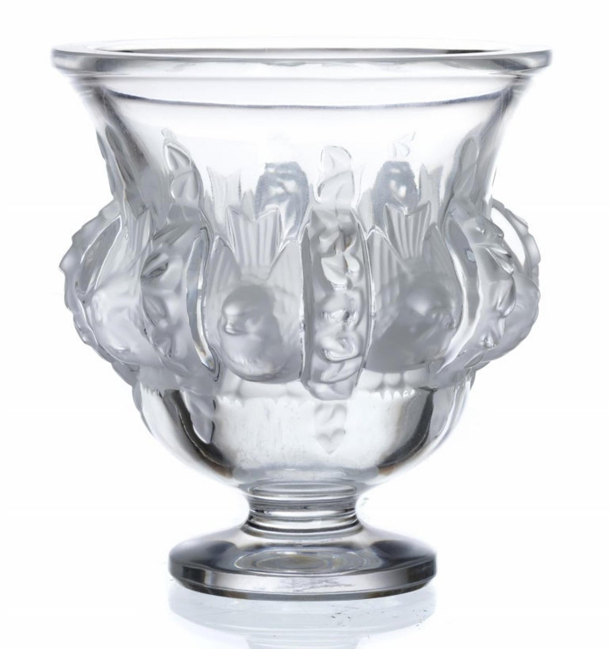 vase lalique artichaut