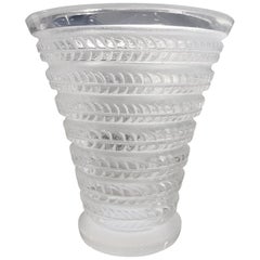Rene Lalique 'Cytise' Art Deco Vase