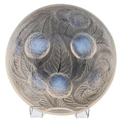 Ciotola con dalie di Rene Lalique - Marcilhac 3210, am designs 1921
