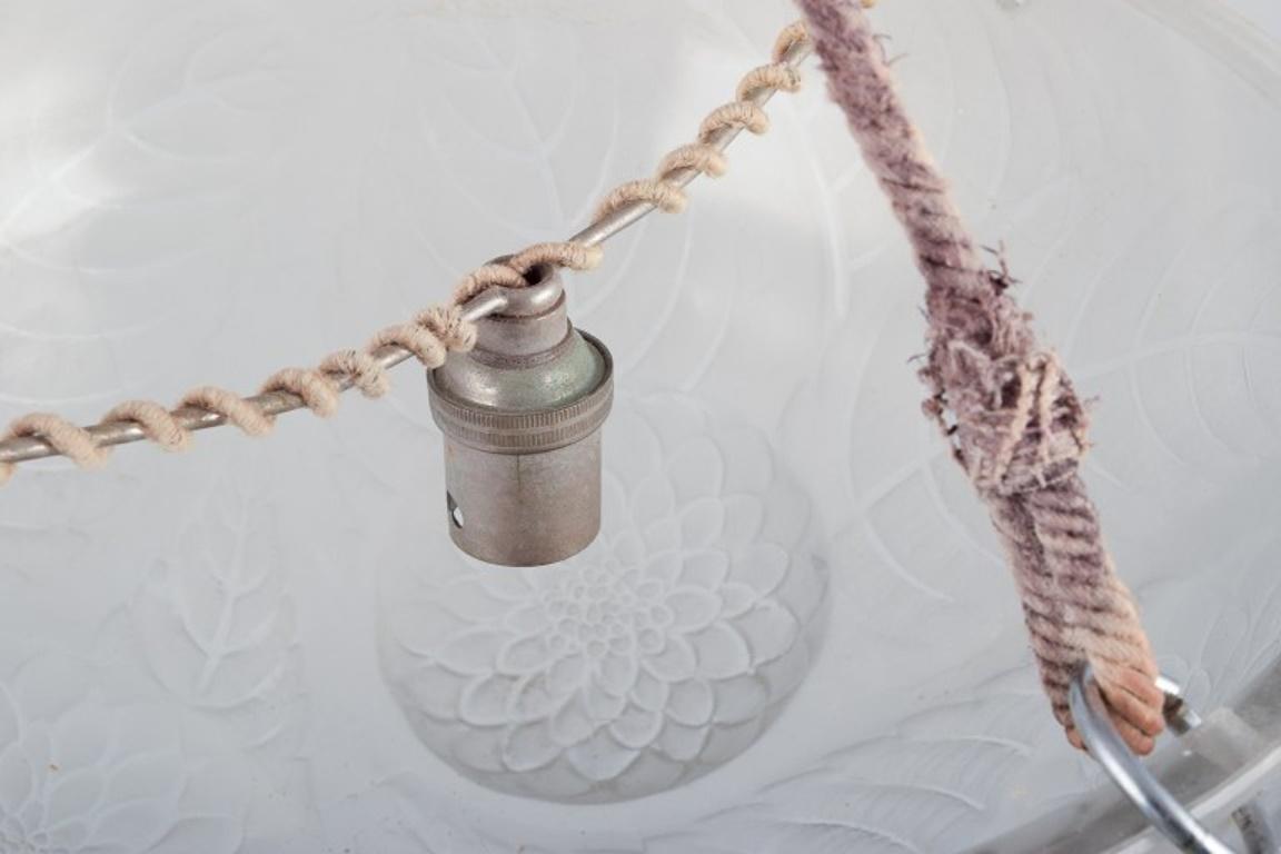 Francese René Lalique, Lampada a sospensione 