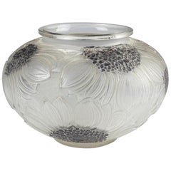 René Lalique Dahlias Vase