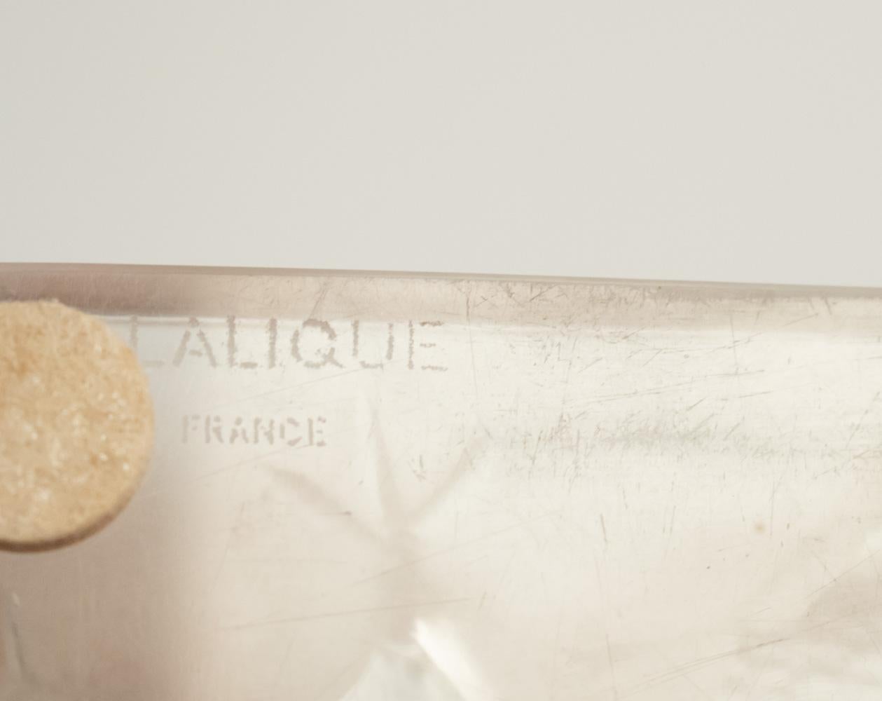 Rene Lalique Décoration Groupe De Six Moineaux 2